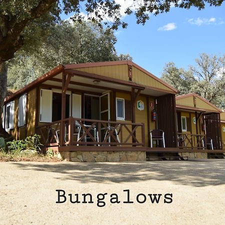 Bungalows, Camping Vega De Francia Sotoserrano Buitenkant foto